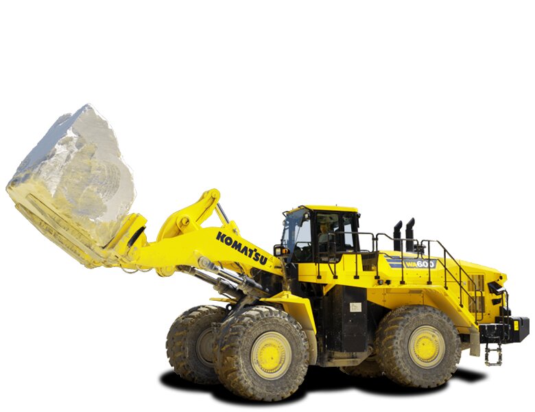 WA600-8 Stone Handler from Komatsu | Kuhn